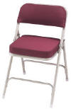 2" Padded Folding Chairs